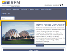 Tablet Screenshot of iremkc.org